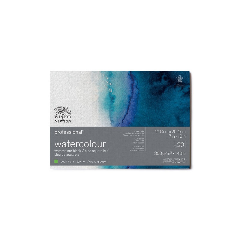 Block Winsor & Newton watercolor rough 300g 20ark