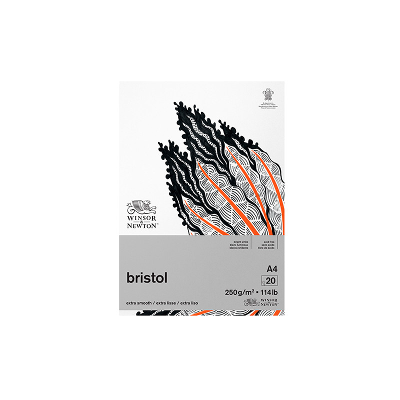 Blok Winsor&Newton bristol 250g 20ark - sklep plastyczny - szał dla pl