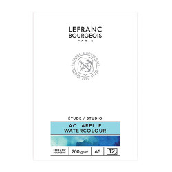 Blok Lefranc&Bourgeois studio aquarell do akwareli 200g 12ark - sklep