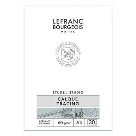 Lefranc&Bourgeois studio tracing tracing paper in a block of 60g30 she