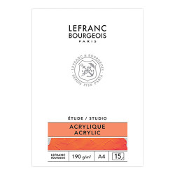 Blok Lefranc&Bourgeois studio do farb akrylowych 190g 15ark - sklep pl