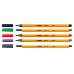 Stabilo point 88 set of 20 fineliners