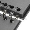 Clairefontaine black album na spirali 185g 40ark - sklep plastyczny -