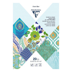 Clairefontaine papier do scrapbookingu A4 20ark - sklep plastyczny - s