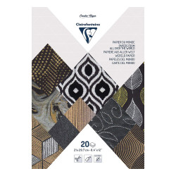 Clairefontaine papier do scrapbookingu A4 20ark - sklep plastyczny - s