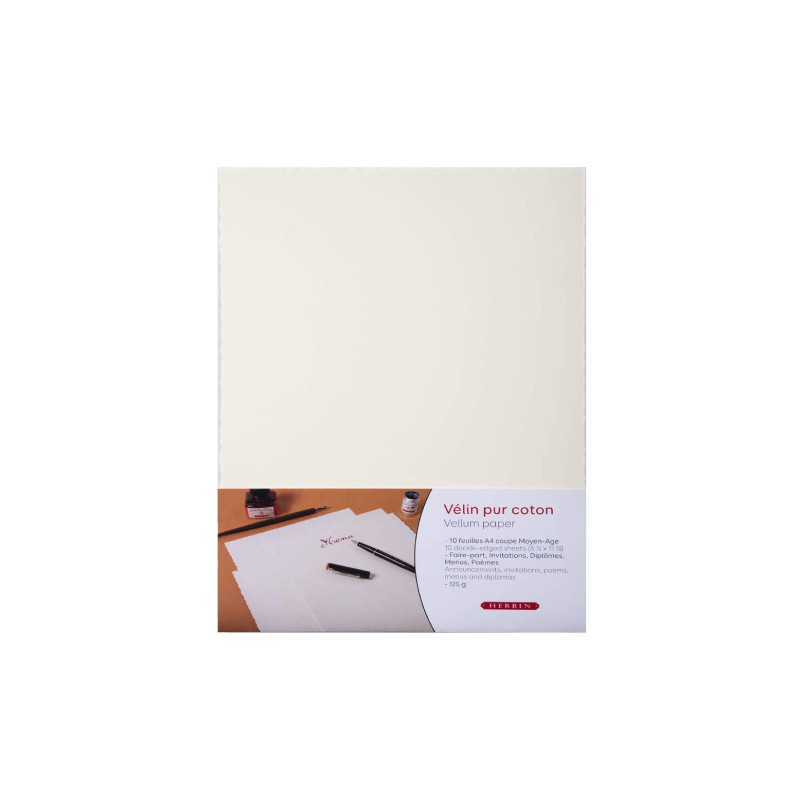 Herbin vellum paper A4 125g 10 sheets