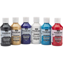 Pebeo pouring set 6x118ml
