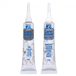 Lefranc&Bourgeois glass&tile outliner farba konturowa do szkła 20ml