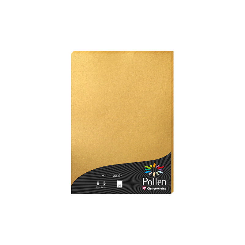 Clairefontaine pollen papier A4 120g 50 arkuszy - sklep plastyczny - s