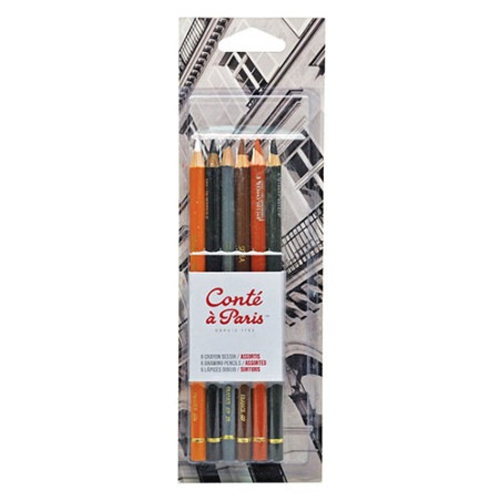 Conte a Paris assorted zestaw rysunkowy 6 sztuk