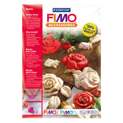 Fimo forma - róże - sklep plastyczny - szał dla plastyków