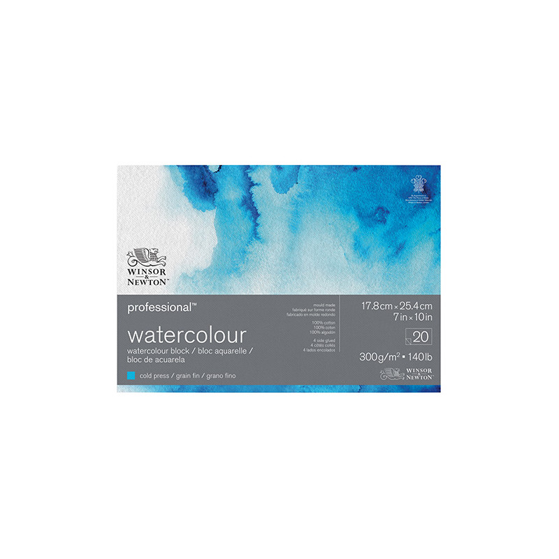 Blok Winsor&Newton professional akwarelowy cold pressed 300g 20ark - s