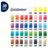 Faber-Catell goldfaber zestaw 36 kredek artystycznych - sklep plastycz
