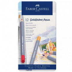 Faber-Catell goldfaber aqua zestaw 12 kredek akwarelowych - sklep plas