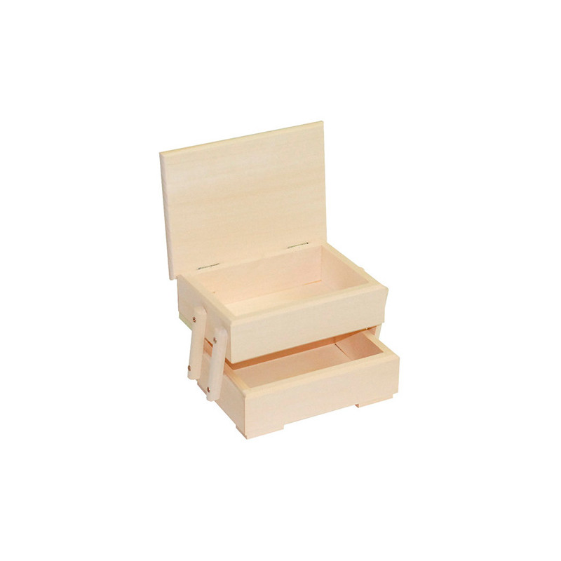 Wooden mini sewing machine 15.5 x 9 x 11 cm
