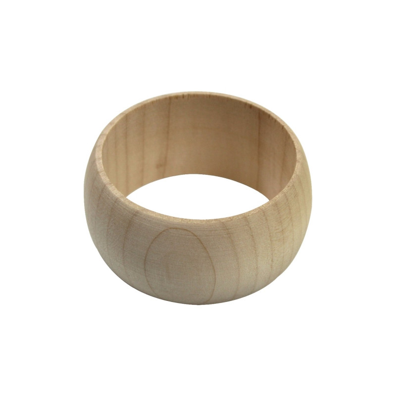 Wooden bracelet wide 40mm