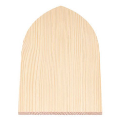 Wooden single icon 24.5x15cm