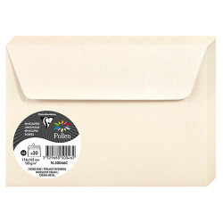 Clairefontaine pollen metallic envelopes 114x162mm 120g 20 pieces