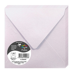 Clairefontaine pollen metallic envelope 140x140mm 120g 20 pieces
