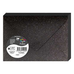 Clairefontaine pollen koperty brokatowe 114x162mm 120g 20 sztuk - skle