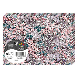Clairefontaine pollen flowers envelopes 114x162mm 120g 20 pcs
