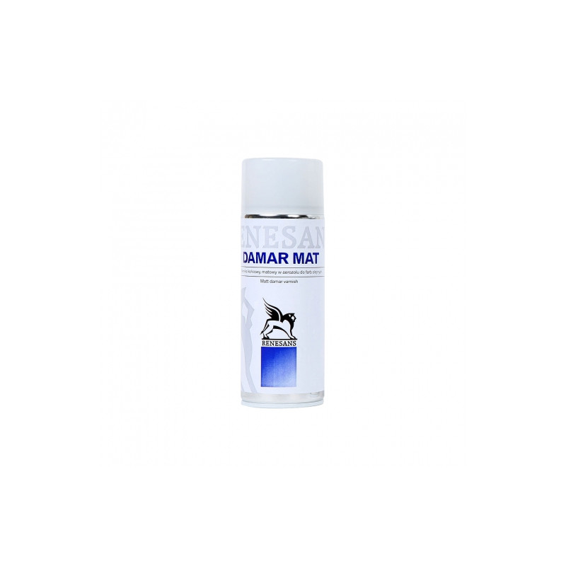 Renesans varnish in spray to paints oil dammar matt 400ml
