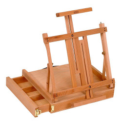 Lefranc & Bourgeois table easel with botticelli drawer