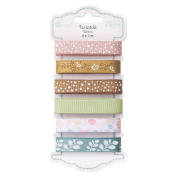 DP Craft magical forest set of ribbons 6 x 2m