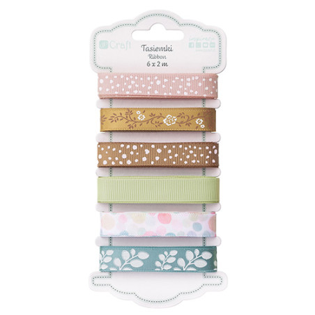 DP Craft magical forest set of ribbons 6 x 2m