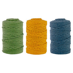 DP Craft pleciony sznurek 5mm 100m - sklep plastyczny - szał dla plast