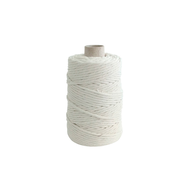 DP Craft macrame cotton cord 5mm x 100m white