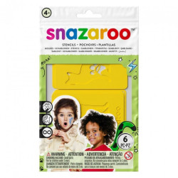 Snazaroo set of 6 universal templates