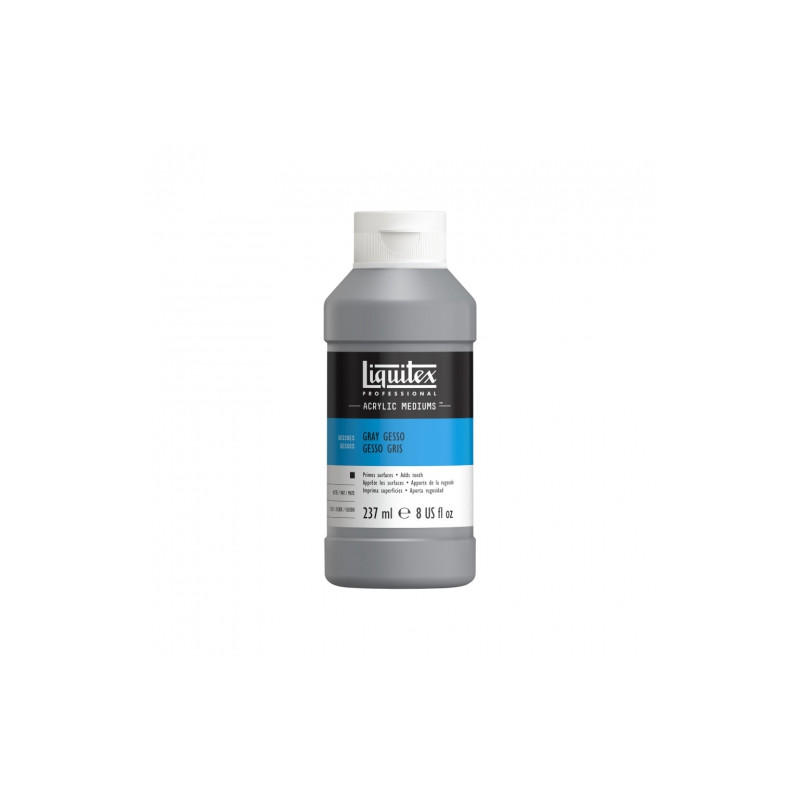 Liquitex professional grey gesso 237ml grunt - sklep plastyczny - szał