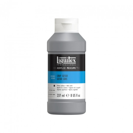 Liquitex professional grey gesso 237ml grunt - sklep plastyczny - szał