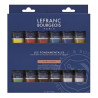 Lefranc&Bourgeois zestaw farb akrylowych fine 12x20ml - sklep plastycz
