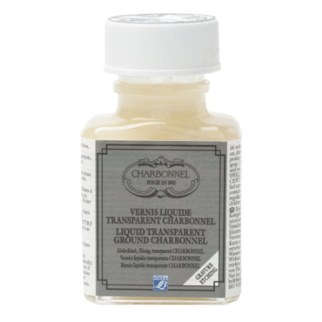 Charbonnel liquid transparent ground 75ml - sklep plastyczny - szał dl