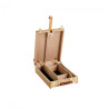Liffey beech chest easel
