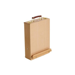 Liffey beech chest easel