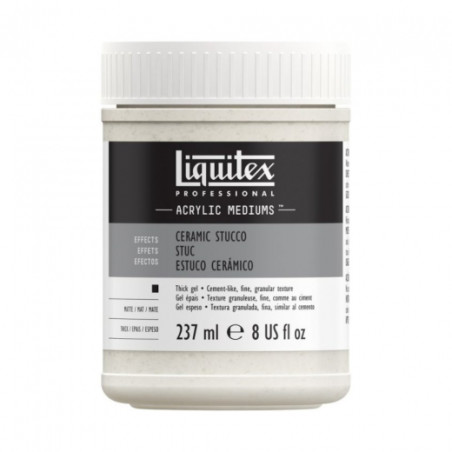 Liquitex ceramic stucco drobnoziarnisty żel 237ml - sklep plastyczny -