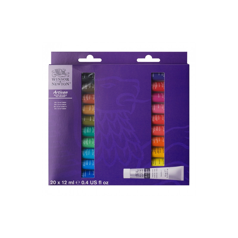 Winsor & Newton Artisan water-based oil paints 20x12 ml