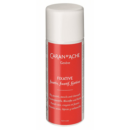 Caran d'ache fixative for pencil, charcoal, dry pastels 400ml