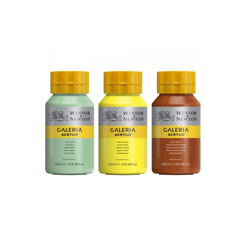 Winsor & Newton galeria acrylic paints 500ml