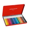 Caran d'Ache fibralo, set of 24 felt-tip pens, metal case
