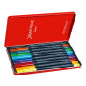 Caran d'Ache fibralo brush set of 10 felt-tip pens metal pack