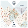 Clairefontaine origami paper bohemian chic 15x15cm 70g 60 sheets