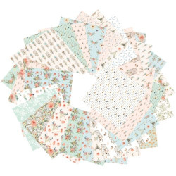 Clairefontaine origami paper bohemian chic 15x15cm 70g 60 sheets
