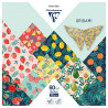 Clairefontaine origami paper fruit garden 15x15cm 70g 60 sheets