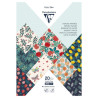 Clairefontaine papier dekoracyjny fruit garden A4 20 arkuszy - sklep p