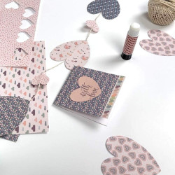 Clairefontaine little love decorative paper A4 20 sheets