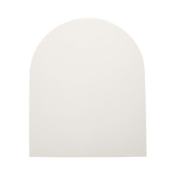 Flat arc icon board, primed, 20x24cm